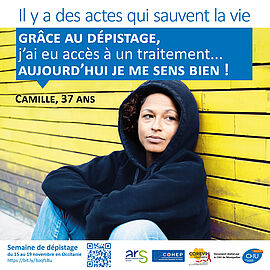 Camille (ELLLE) - semaine de dépistage IST 2021 - Agrandir l'image (fenêtre modale)